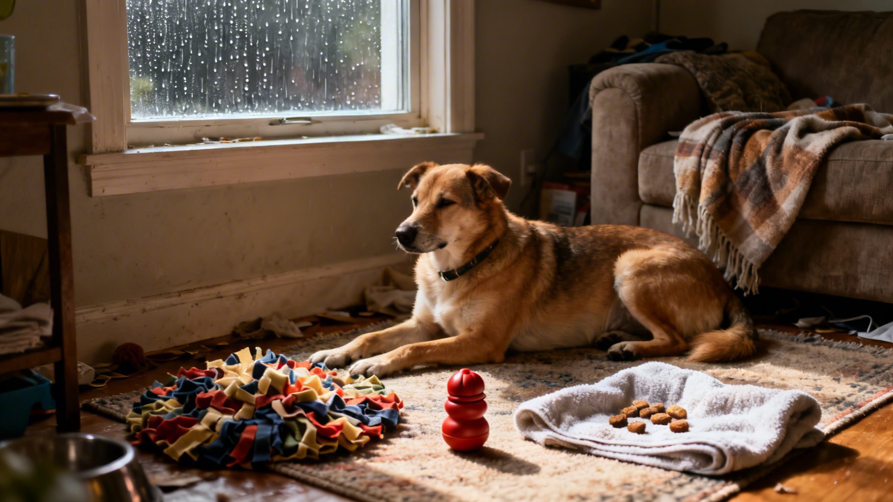 50 Easy Ways to Keep Your Dog Busy Indoors (Rainy Days & Bored Dogs)
