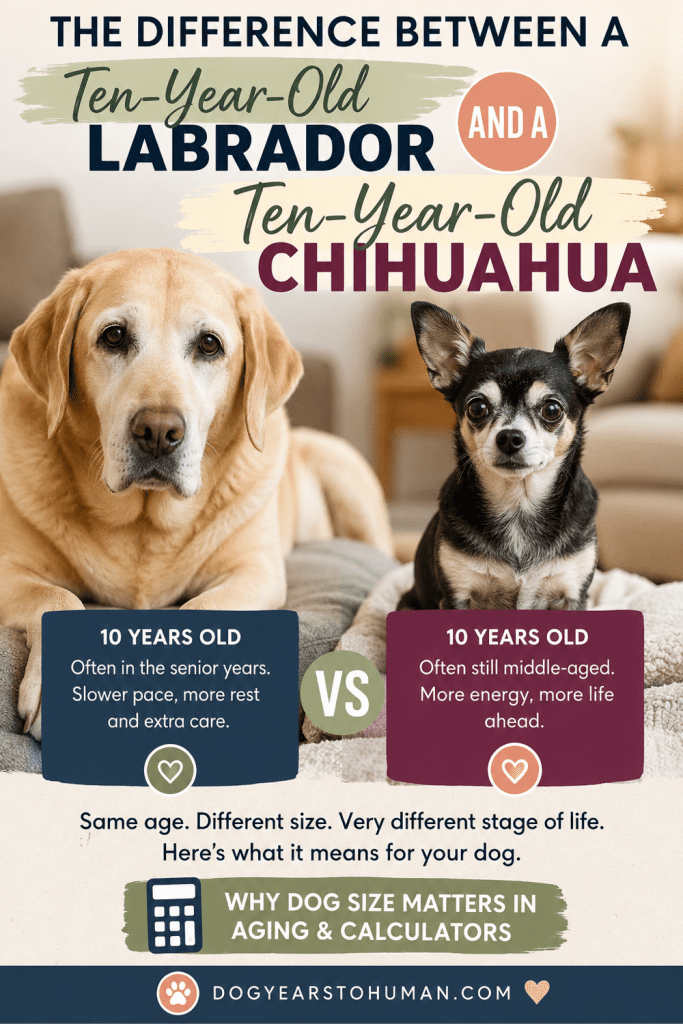 The Difference Between a Ten Year Old Labrador and a Ten Year Old Chihuahua 2 Why a Ten Year Old Lab and a Ten Year Old Chihuahua Are Nothing Alike