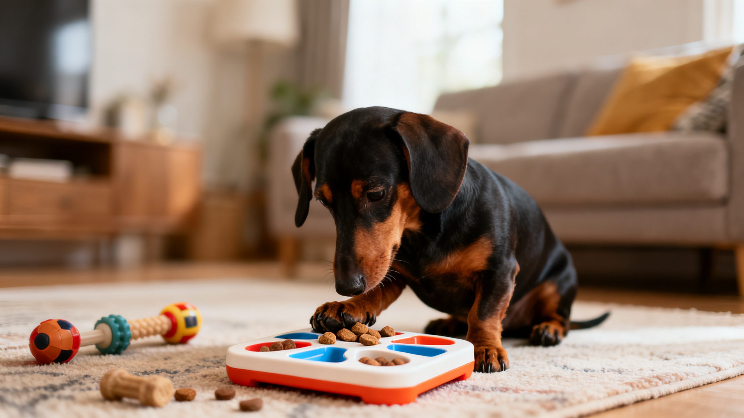 Mental Stimulation for Dogs That Can’t Walk Far